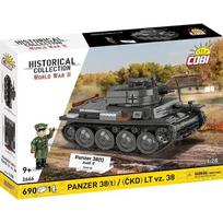 Konstruktorius Cobi Blocks Panzer 38 VZ.38 690 elementų – mastelinis modelis