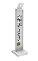 Prietaiso stovas planšetei Compulocks VESA Brandable Floor Stand baltas