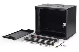 DIGITUS Network-Set SOHO Pro, 483 mm (19 colių) - 9HE, 540 x 400 mm (plotis x gylis)