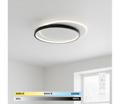 Brilagi - Reguliuojamas LED lubinis šviestuvas FLARE LED/48W/230V 3000-6000K + su nuotoliniu pultu