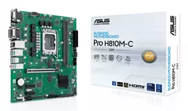 ASUS PRO H810M-C-CSM Intel H810 LGA 1851 (Socket V1) micro ATX pagrindinė plokštė