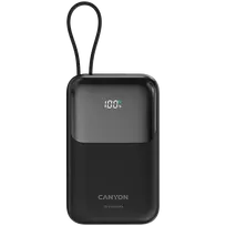OnPower 101 įmontuotu kabeliu 10000 mAh PD22.5W juoda