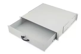 Ištraukiamas klaviatūros stalčius su dokumentų skyriumi Digitus DN-19 KEY-2U