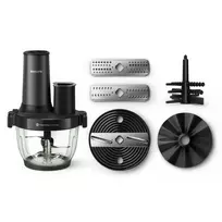 Philips 5000 serijos HR1507/00 elektrinis smulkintuvas 2 l 650 W Juodas