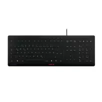 Klaviatūra CHERRY Stream JK-8502DE-2 USB QWERTZ vokiškas išdėstymas juoda laidinė 115 klavišų