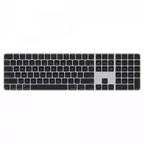Apple Magic Keyboard su Touch ID ir skaitmeniniu bloku, USB + Bluetooth, QWERTY JAV anglų, juoda MXK83LB/A