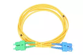 Extralink šviesolaidinis laidas SC/UPC - SC/APC, vienmodis dupleksas, G.652D, PVC 3 mm, 5 m