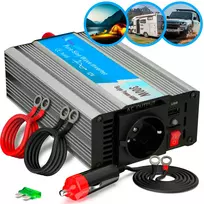 Įtampos keitiklis Extralink OPIP-300W 12V 300W gryno sinuso, aliuminio korpusas, aktyvus aušinimas