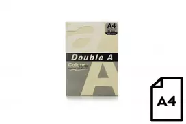Spalvotas popierius Double A, 80g, A4, 500 lapų, Dramblio kaulo