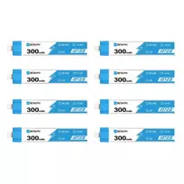 BetaFPV BT2.0 1S Dronų Baterijų Rinkinys 300mAh 8 vnt., 3.8V