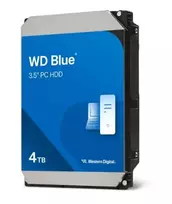 Vidinis 3,5 colio HDD Western Digital WD Blue 4 TB 5400 RPM 128MB SATA III