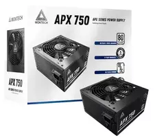 Montech APX750 maitinimo blokas 750 W 20+4 pin ATX ATX juodas