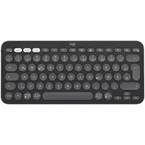 Logitech Pebble Keys 2 K380s - belaidė klaviatūra - Bluetooth LE - QWERTZ - vokiška - Tonal Graphite (920-011795)