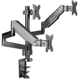 Monitorio laikiklis ONKRON G280-B 33–81,3 cm (13–32 col.) ekranams, užspaudimas/per stalą, iki 24 kg, VESA 75x75–100x100