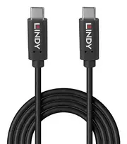 Lindy 36975 USB 3.2 Gen 2x2 laidas USB C 1.5 m juodas