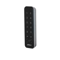 Skaitytuvas prieigos kontrolei DAHUA ASR2201A-D, juodas — 12 V DC, 1,7 W tip., 135×40×15 mm