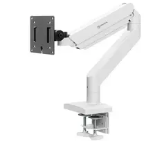 Monitorio laikiklis ONKRON G110-BG 1 ekranui 15 kg, iki 106,7 cm (42 col.), VESA 75x75–100x100, spaustuvas/varžtas, juodas/pilka