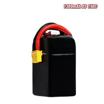 Extralink Lipo akumuliatorius 1300mAh 6S su XT60 150C FPV dronams ir RC modeliams