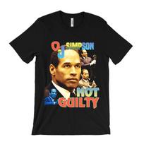 OJ Simpson T-shirt - Not Guilty vntg vintage rap tee The Juice Is Loose bills 3XL