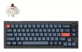 Mechaninė klaviatūra Keychron V2 MAX su Gateron Jupiter Brown jungikliais, juoda, US išdėstymas