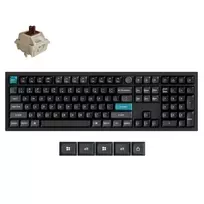 Mechaninė pilno dydžio klaviatūra Keychron Q6 Ultra 8K – USB, RF belaidis, Bluetooth, RGB LED, juoda