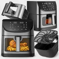 Extralink Air Fryer bekvapis aliejinis keptuvas 8L 1800W 200°C