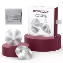 Momcozy 999 sidabrinis žindymo skydelis 55 mm 2 vnt. L