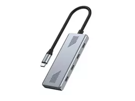 GEMBIRD UHB-CM-U310-C4-01 USB-C 3.2 Gen 2 4 prievadų šakotuvas