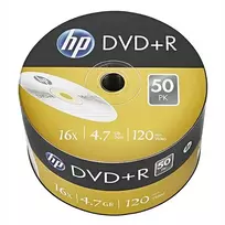 Tušti DVD+R diskai VERBATIM 4.7GB 16x 120 mm 50 vnt. Cakebox