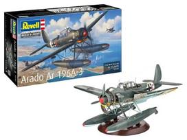 Plastikinis modelis REVELL ARADO AR 196A-3 jūrinis lėktuvas 1:32 mastelio rinkinys