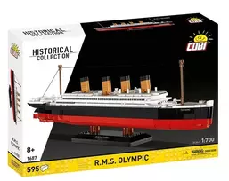 Konstruktorius Cobi Blocks R.M.S. Olympic – 59 detalių laivo modelio rinkinys