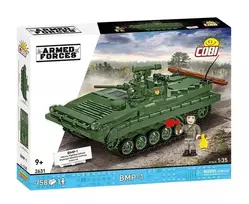 Konstruktorius Cobi Blocks BMP-1 758 dalių – mastelio modelio statybiniai blokeliai