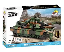 Konstruktorius Cobi M1A2 SEPV3 Abrams su 1065 kaladėlių