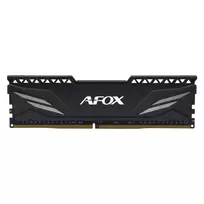DDR4 16GB 3200MHz CL16 RAM modulis — AFOX GAMING AFLD416PS1CAB, vieno rango, XMP2, 1,35V, juodas šilumos sklaidiklis