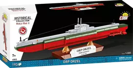 Konstruktorius Cobi ORP Orzeł 193 kaladėlių laivo modelis