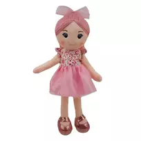 TULILO Julia skudurinė lėlė 35 cm, minkštas audinio žaislas vaikams