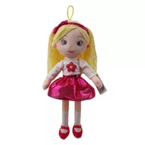 TULILO Eliza skudurinė lėlė 38 cm minkštas žaislas žaidimams ir puošybai