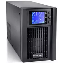 UPS QOLTEC Grynoji sinusinė banga 1kVA 800W su AVR ir LCD ekranu