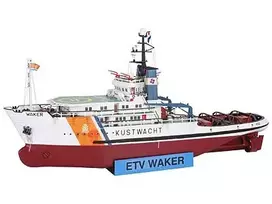REVELL plastikinis laivo modelis Kustwacht Waker 1:200 – detalus surinkimo rinkinys