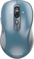 Belaidė pelė YENKEE YMS2010BE dviejų režimų ergonomiška, 2,4 GHz USB imtuvas + Bluetooth 5.1, 4 lygių DPI 1000–3200, 6 mygtukų
