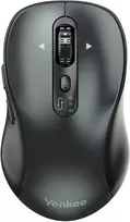 Laidinis ergonomiškas kompiuterio pelė YENKEE YMS2010BK – kompaktiškas dizainas, laidinis ryšys