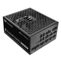 Maitinimo blokas Thermaltake Toughpower i2000W 2000 W, 24 kontaktų ATX, 80 PLUS Platinum, 140 mm ventiliatorius, ATX, juodas