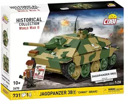 Cobi Blocks Jagdpanzer 38t Drąsus konstrukcinis rinkinys, 731 detalė