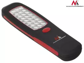 Dirbtuvės lempa MACLEAN MCE03 — 24 LED, magnetinis pagrindas ir kabliukas, maitinama baterijomis (3×AAA)