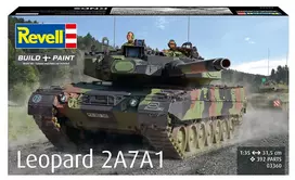Plastikinis modelis REVELL Leopard 2A7A1 karinis tankas