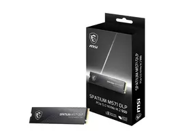 MSI SPATIUM M571 DLP PCIe 5.0 NVMe M.2 4TB vidinis kietasis diskas 4 TB PCI Express 5.0 3D NAND