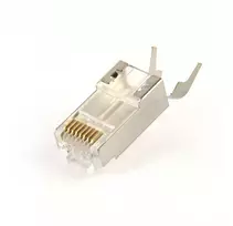 RJ45 jungtys GEMBIRD CAT7 8P8C auksuotos 15µ FTP/SFTP, pakuotė 100 vnt.
