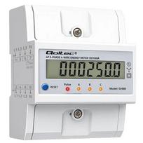 Trifazis elektros energijos skaitiklis QOLTEC 50980 — 400 V, 100 A su atstatymo funkcija