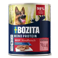 BOZITA Monoprotein Pate Jautiena – šlapi šunų ėdalai – 800g
