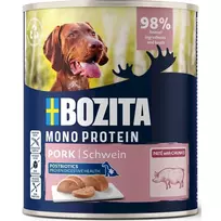 BOZITA Monoprotein Pate Pork šlapias šunų ėdalas - kiauliena - 800g
